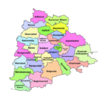 31 Districts of Telangana State and Official Websites