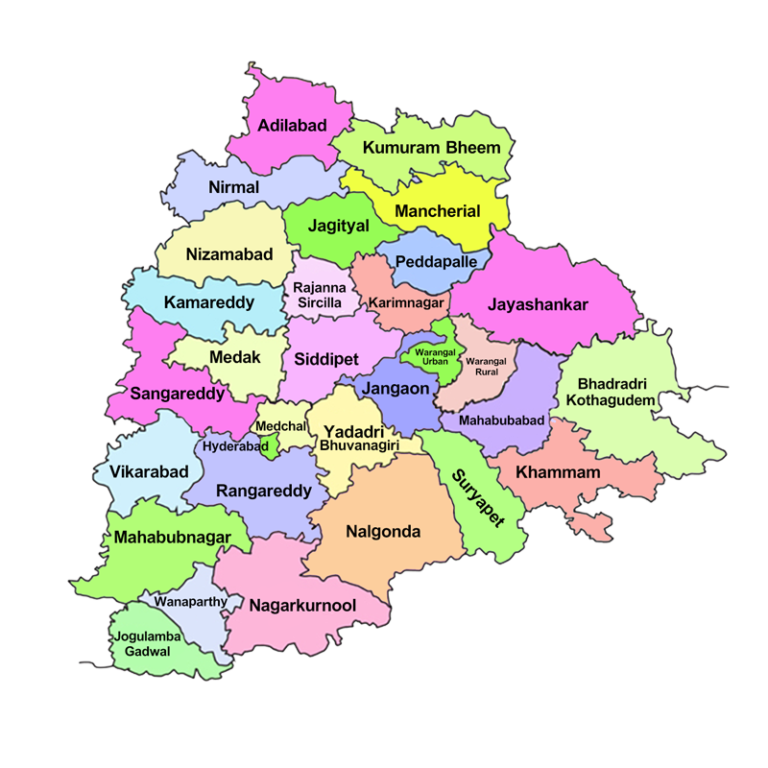 31-districts-of-telangana-state-and-official-websites