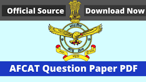 AFCAT Previous Question Papers (PDF) with Solutions Download