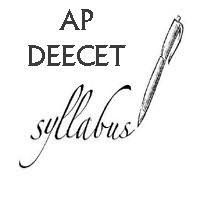 AP DEECET Syllabus 2019