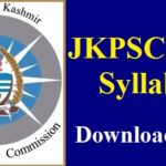 JKPSC CCE Syllabus 2023 PDF (Prelims & Mains) Exam Pattern Download