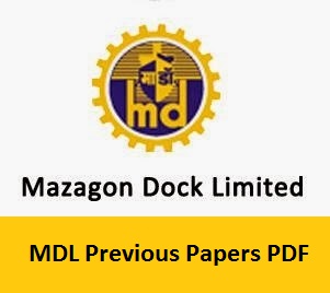 MDL Senior Engineer, Executive Trainee Previous Papers PDF- Mazagon Dock Question Papers Download