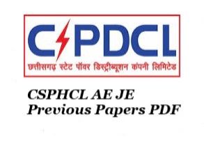 CSPHCL AE JE Previous Papers PDF for Civil, EEE, Mechanical | Last 5 Years CSPHCL AE JE Question papers