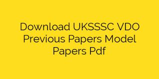 UPSSSC Auditor Previous Question Papers in Hindi PDF (Solved)