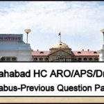 Allahabad High Court APS Previous Papers PDF | Allahabad HC Additional Private Secretary Model Papers