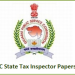 GPSC state Tax Inspector Previous Papers