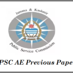 JKPSC AE Previous Question Papers PDF [Download] Electrical & Mechanical Model Papers