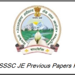 UKSSSC JE Civil Previous Question Papers - Download Junior Engineer (Civil) Solved Papers