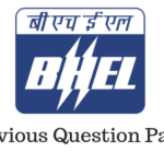 BHEL Supervisor Trainee Previous Question Papers (Download) PDF