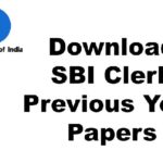 SBI Clerk Previous Year Question Papers PDF (Solved) Model Papers