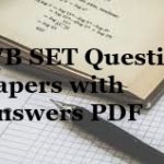 WB SET Previous Question Papers with Answers (Download) WBCSC SET Model Papers PDF