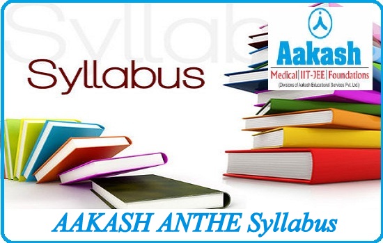 AAKASH ANTHE Syllabus 2023 For 7th, 8th, 9th, 10th, 11th, 12th Classes PDF Download