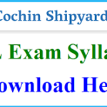 CSL Project Officer Syllabus 2023 (PDF) Supervisory Exam Pattern Download