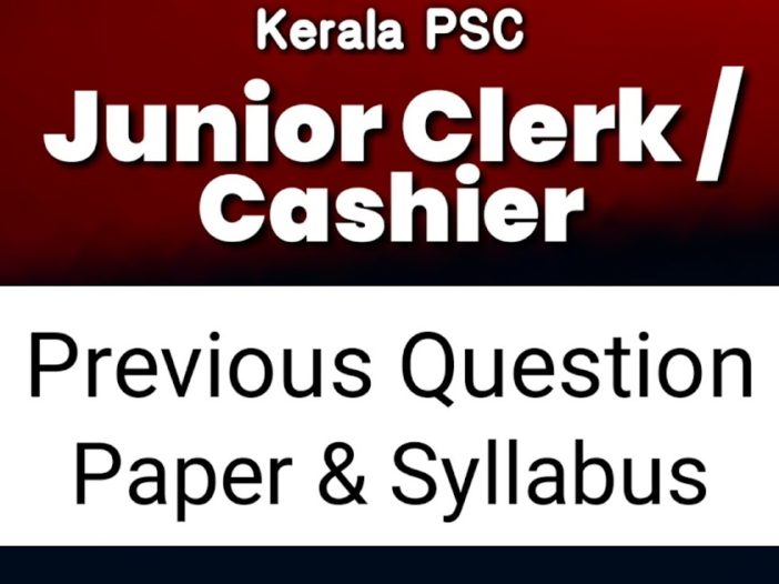 CSEB Kerala Junior Clerk Syllabus 2022 PDF (Download) DEO, Typist