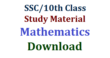 AP 10th Class Mathematics Previous Question Papers (TM/EM) PDF