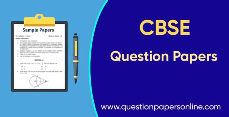 CBSE Class 10 Hindi Course B Previous Year Question Papers (With ...